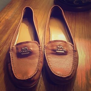 Coach leather loafers - new w/o tags